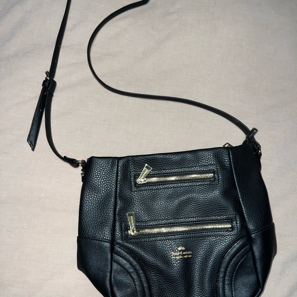 Coach Black Leather Crossbody Bag